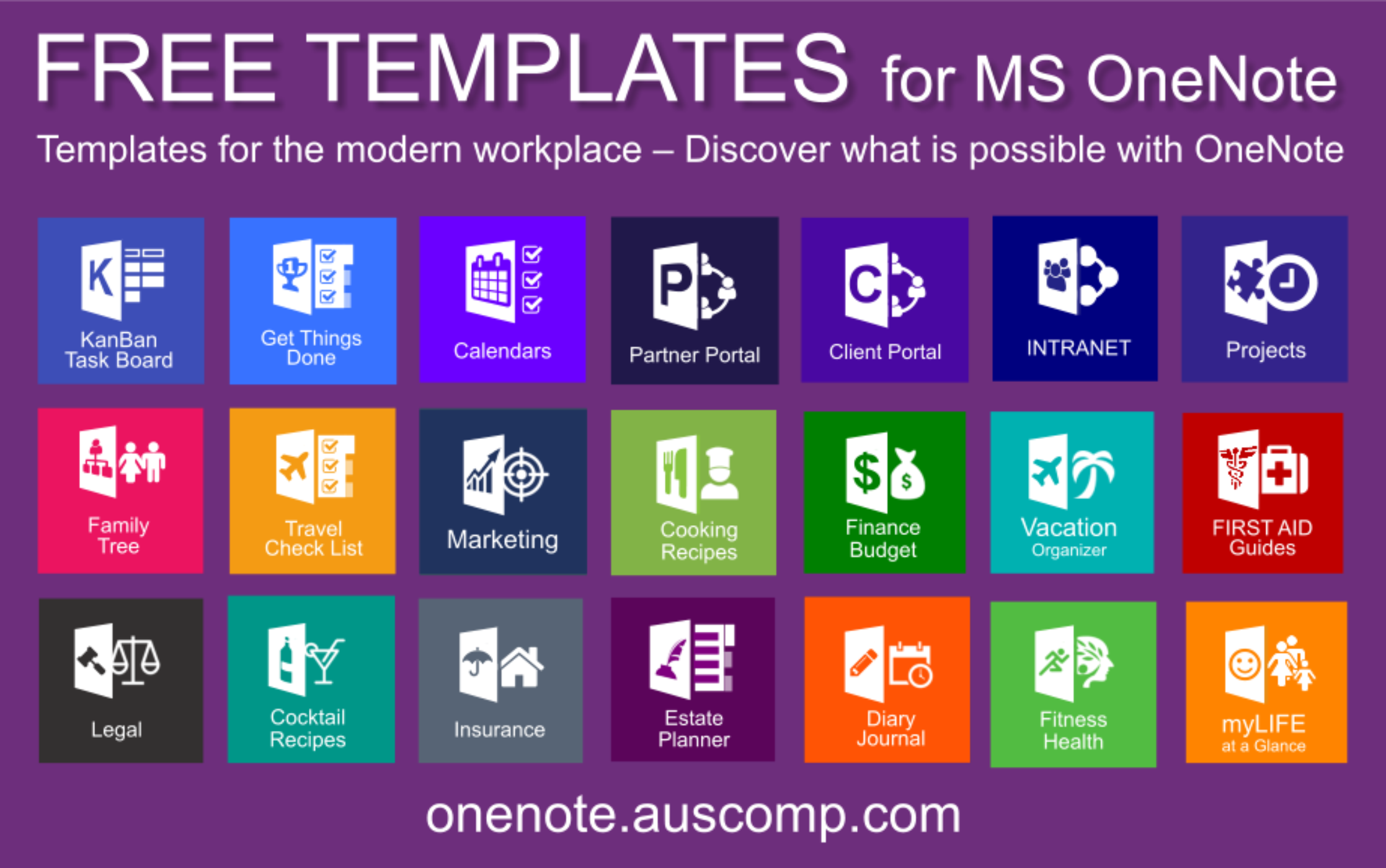 microsoft onenote templates for business